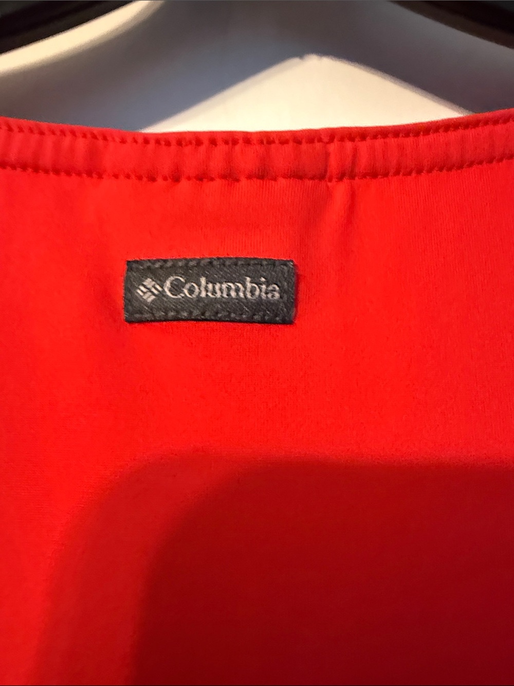 Columbia Red drawstring Waist Women’s sleeveless Dress - Picture 4 of 5